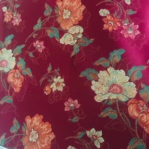 Jacquard Satin Brocade Fabric